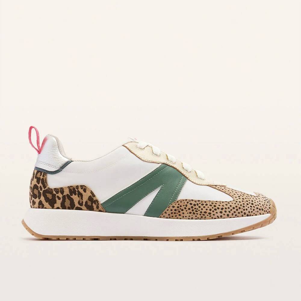 NEW FRANKIE4 women's axel ii leather mix sneaker in bright mix